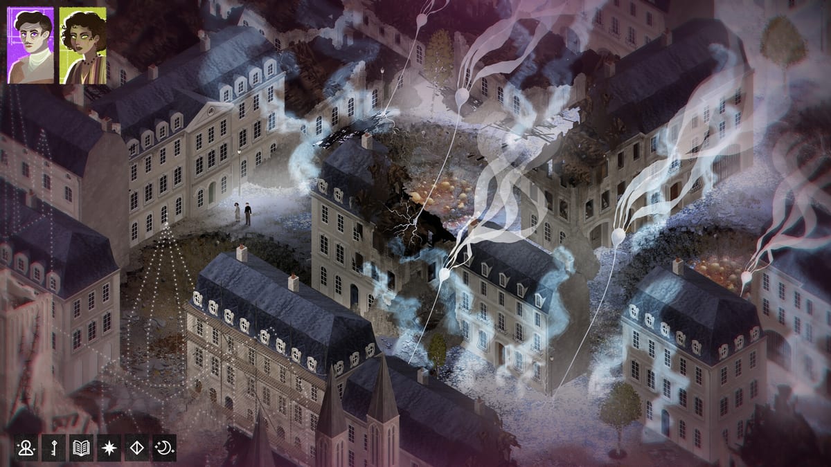 Travelling At Night isometric scene
